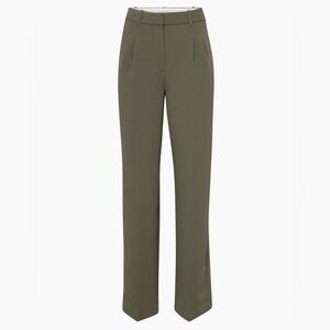 Aritzia Effortless Pants Dark Olive